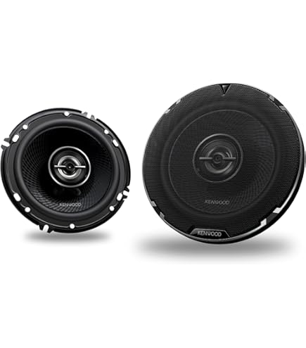 Amazon.com: Kenwood KFC-1696PS 6.5 Inch 2 Way Car Speakers with